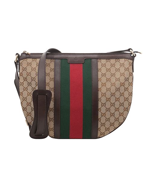 vintage gucci logo crossbody|genuine gucci crossbody bags.